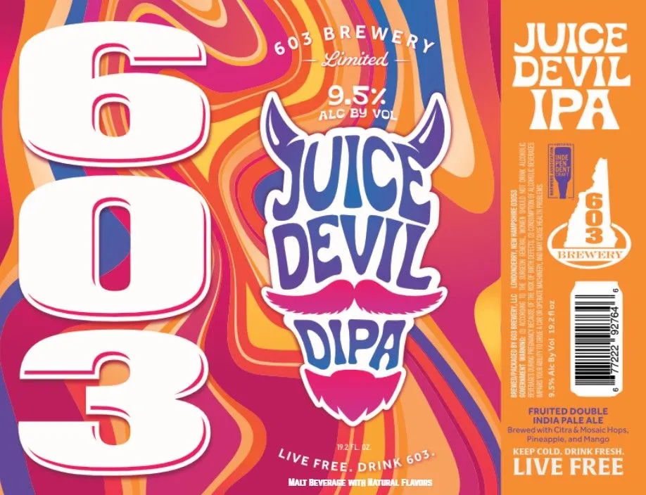 Juice Devil DIPA — full label as filed with TTB