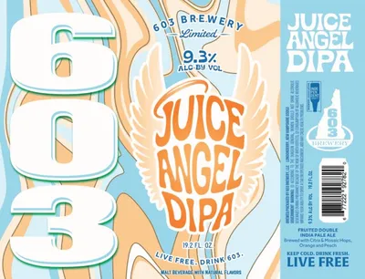 Juice Angel DIPA label