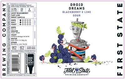 Droid Dreams: Blackberry & Lime Sour label