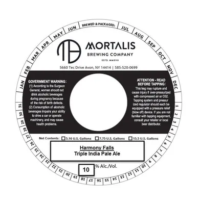 Harmony Falls label