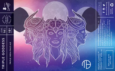 Triple Goddess label