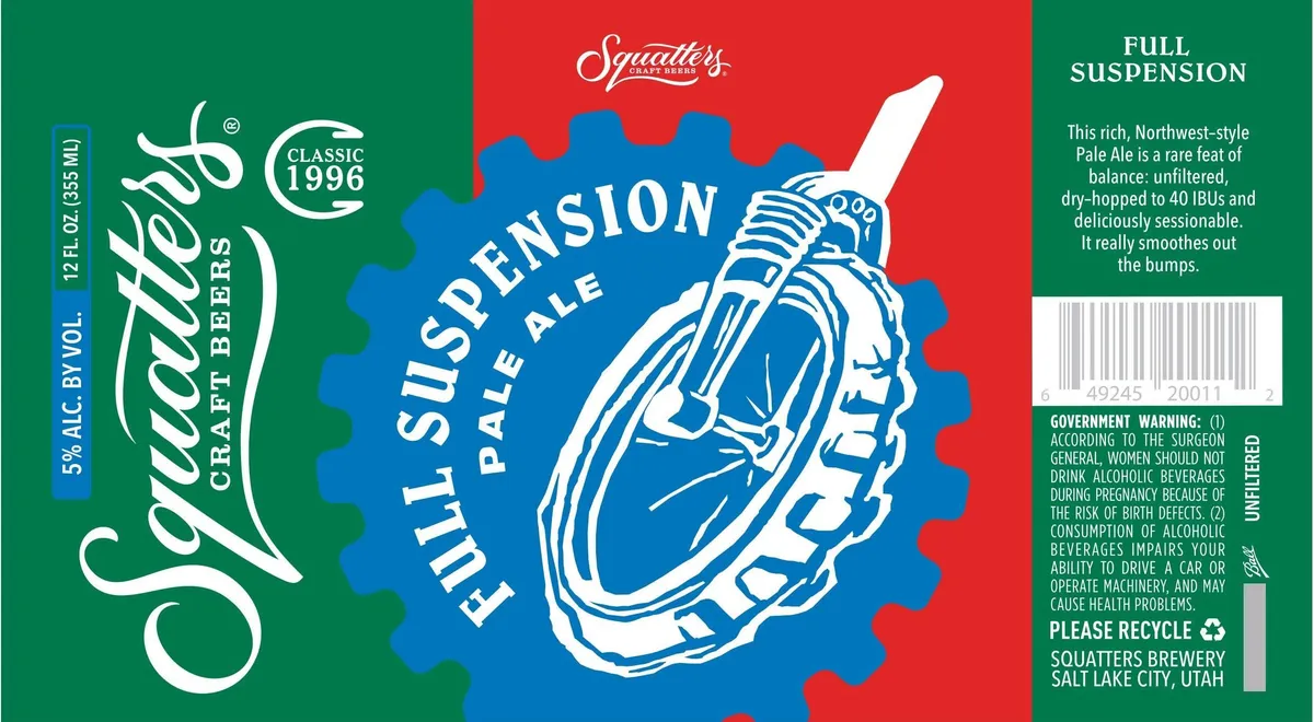 Full Suspension — full label as filed with TTB