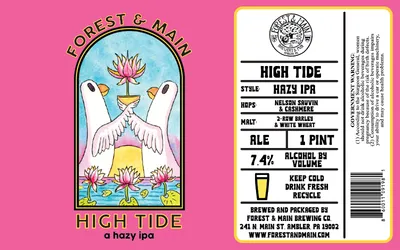 High Tide label