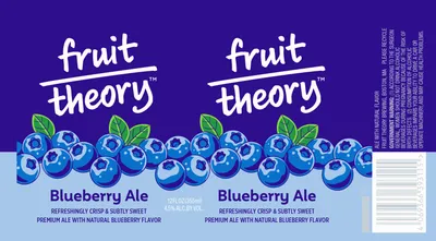 Blueberry Ale label