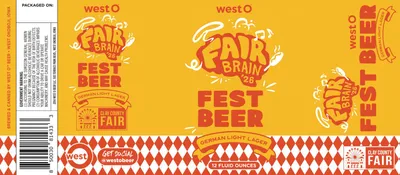Fair Brain '26 Fest Beer label
