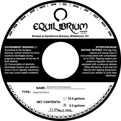 Einstein's Extravagance label