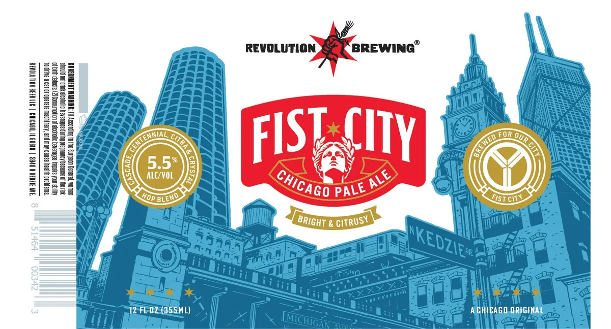 Fist City — full label as filed with TTB