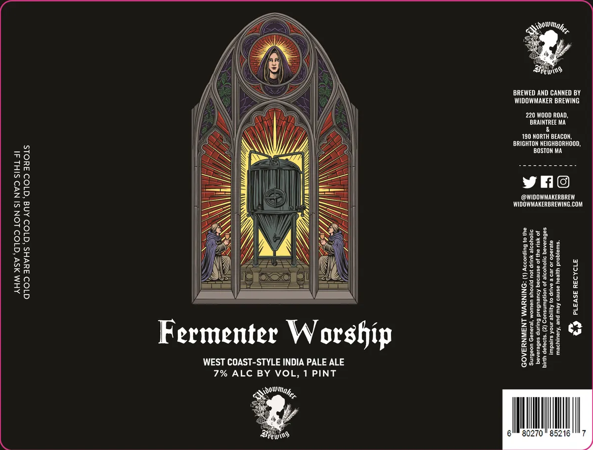 Fermenter Worship label