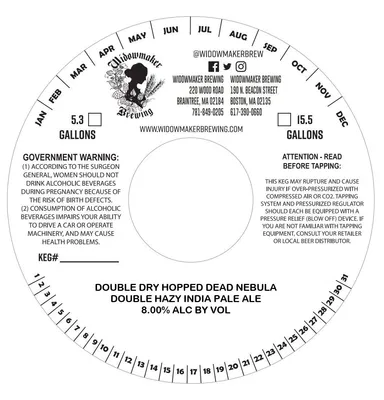 Double Dry Hopped Dead Nebula label
