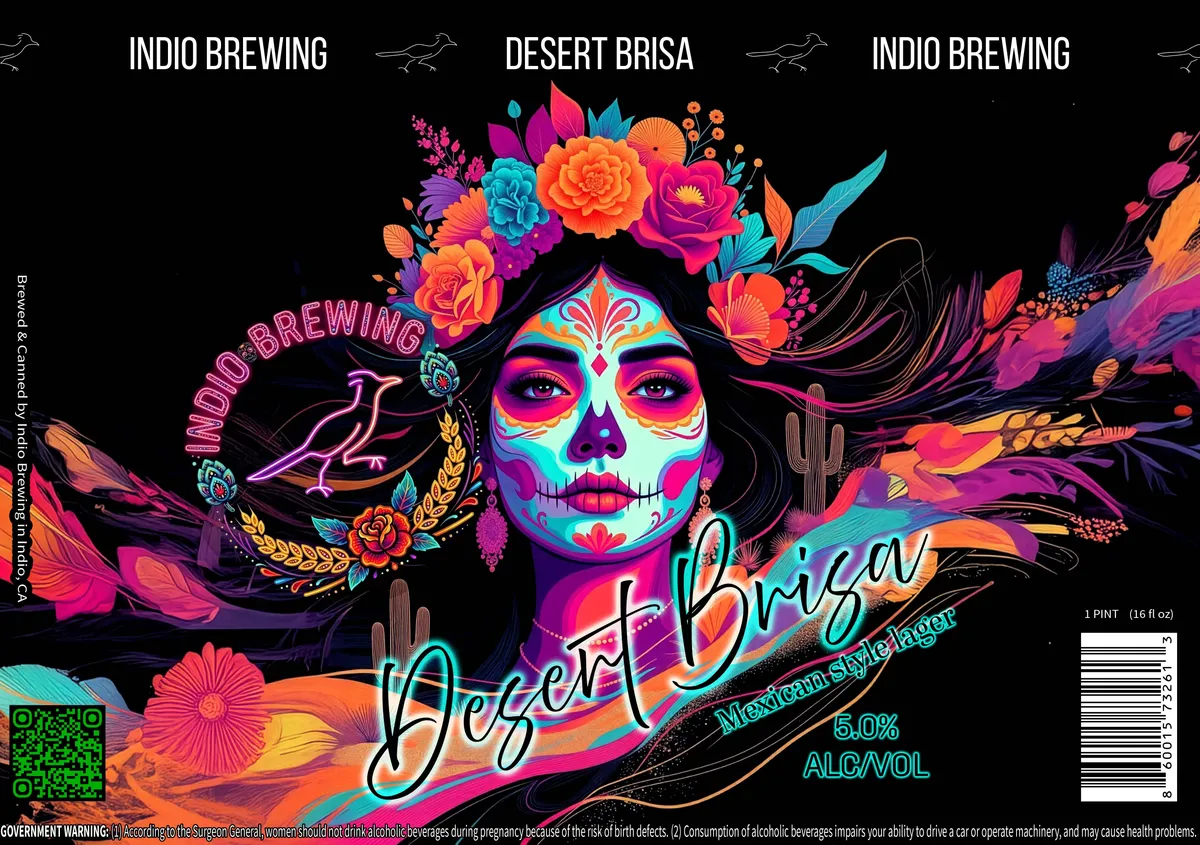 Desert Brisa label