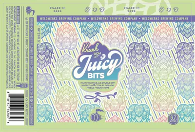 Krush DDH Juicy Bits label