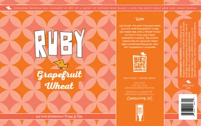 Ruby Grapefruit Wheat label