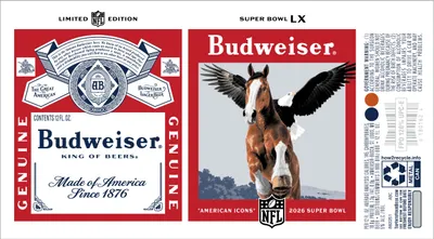 Budweiser label