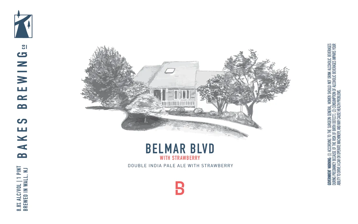 Belmar Blvd With Strawberry label