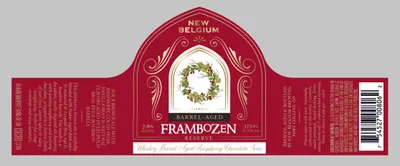 Barrel-Aged Frambozen Reserve label
