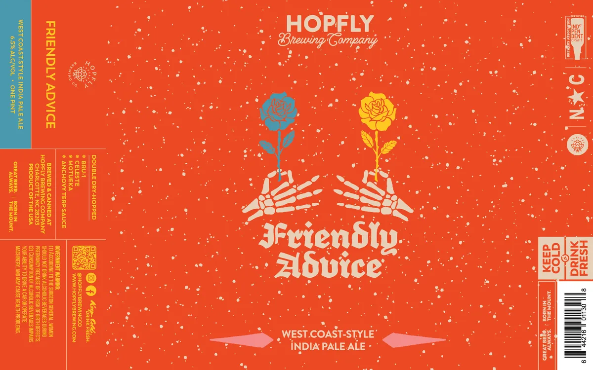 Friendly Advice — full label as filed with TTB
