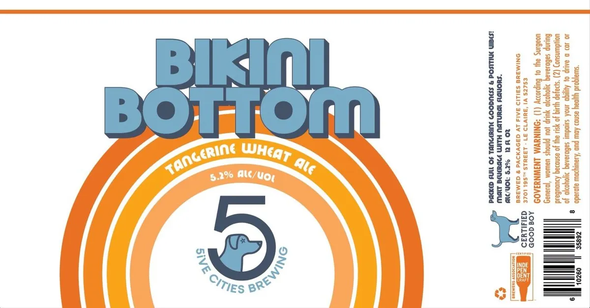Bikini Bottom label