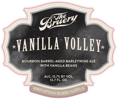 Vanilla Volley label