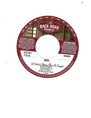 Witches Brew label