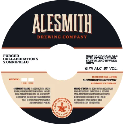 Forged Collaborations x Omnipollo label