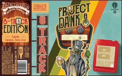 Project Dank 8-Track Edition label