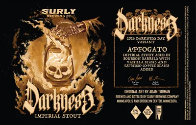 Affogato label