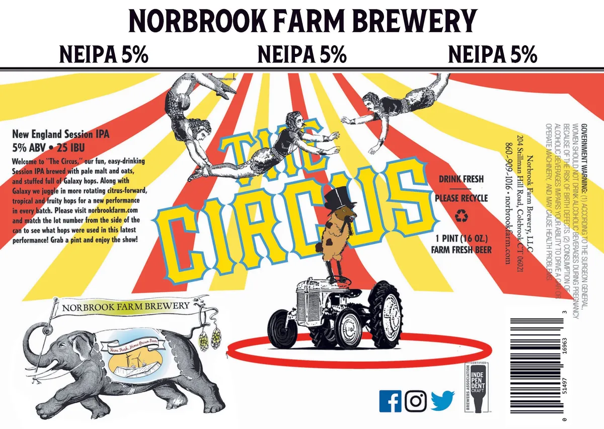The Circus — full label as filed with TTB