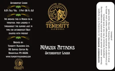Märzen Attacks label