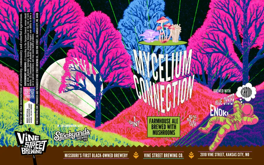 Mycelium Connection label