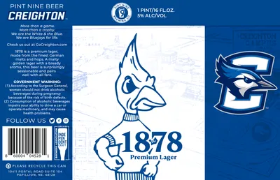 1878 Premium Lager label