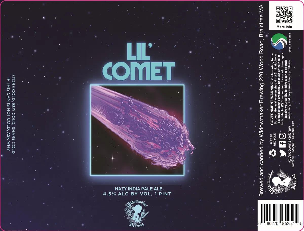 Lil Comet — full label as filed with TTB