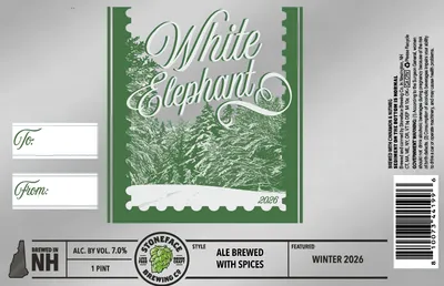 White Elephant label