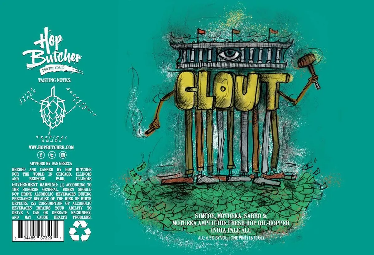 Clout — full label as filed with TTB