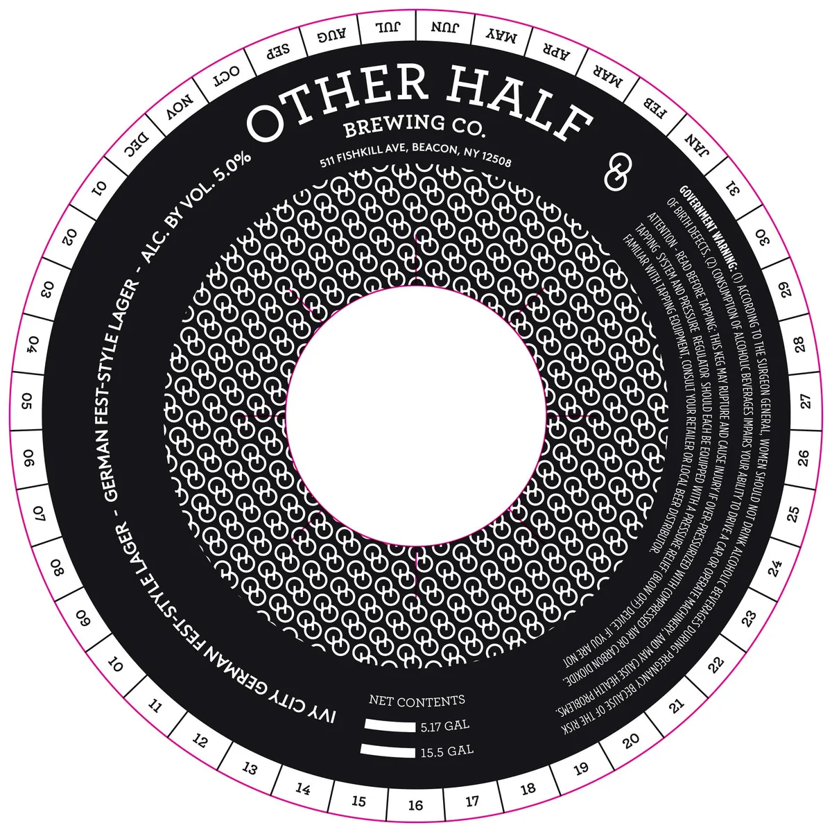 Ivy City German Fest-Style Lager — full label as filed with TTB