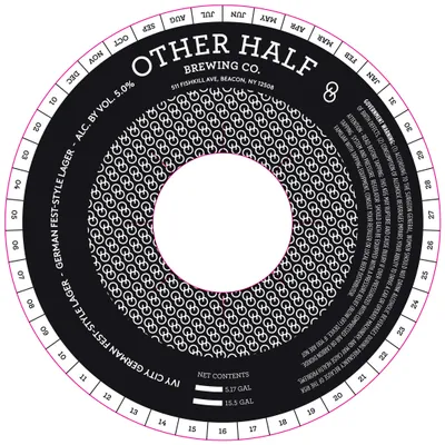 Ivy City German Fest-Style Lager label