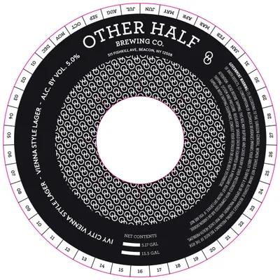 Ivy City Vienna Style Lager label