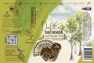 Driftless Drummer label