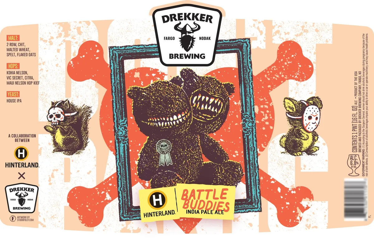 Battle Buddies — full label as filed with TTB