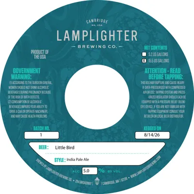 Little Bird label