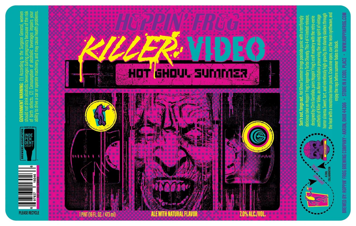 Hot Ghoul Summer — full label as filed with TTB