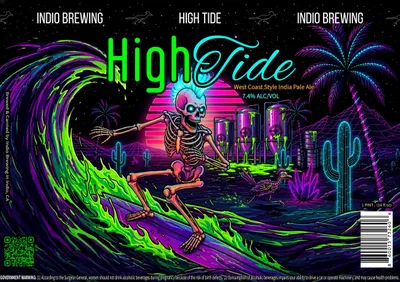 High Tide label