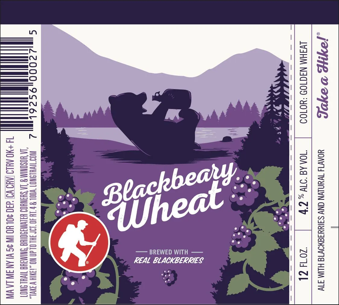 Blackbeary Wheat — full label as filed with TTB