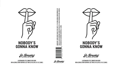 Nobody's Gonna Know label