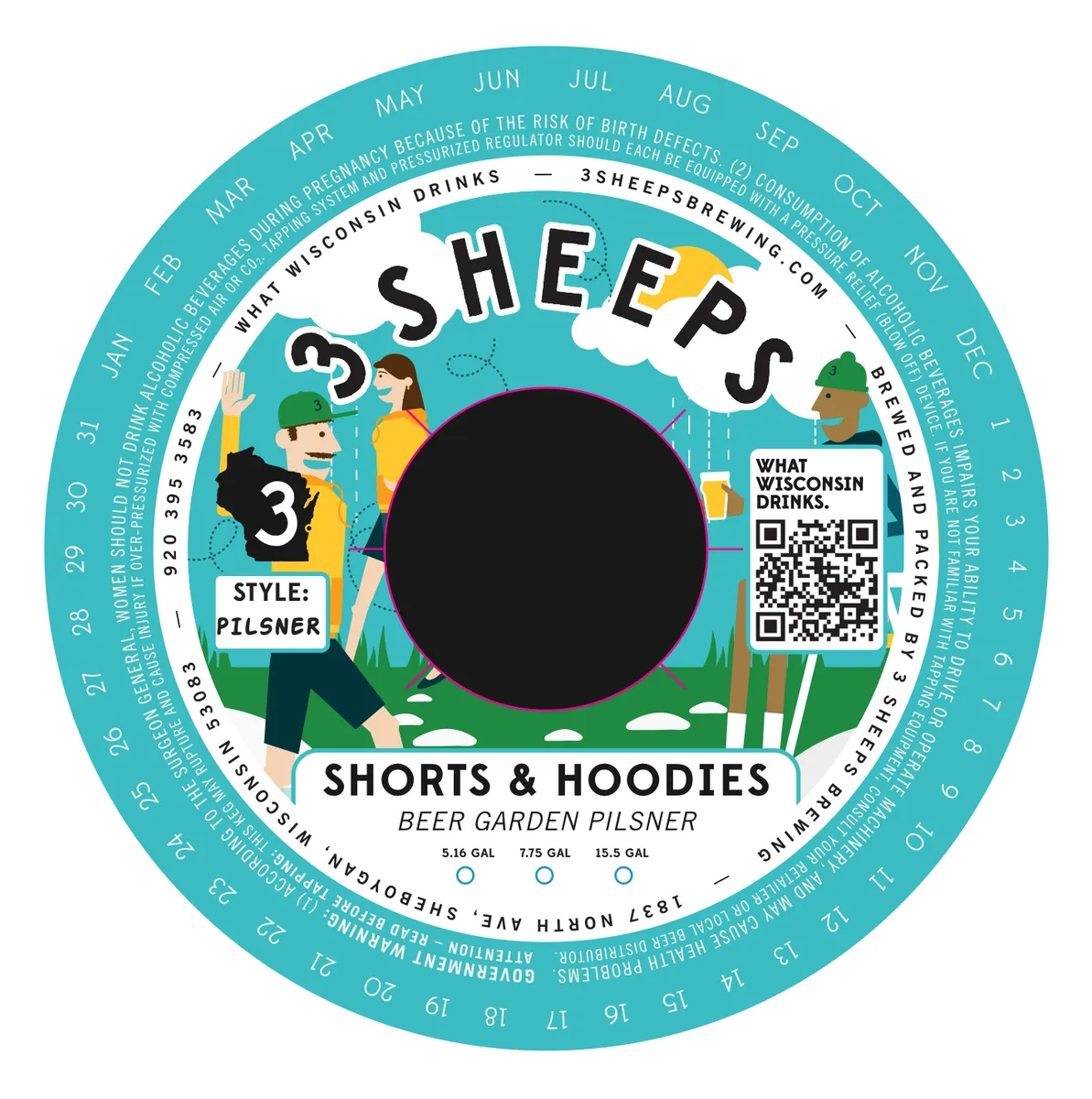 Shorts & Hoodies — full label as filed with TTB