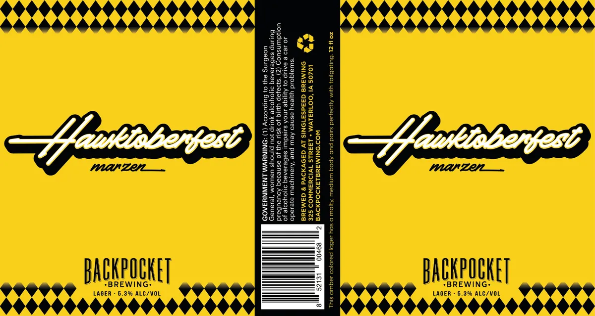 Hawktoberfest Marzen — full label as filed with TTB