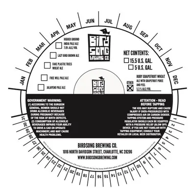 Ruby Grapefruit Wheat label