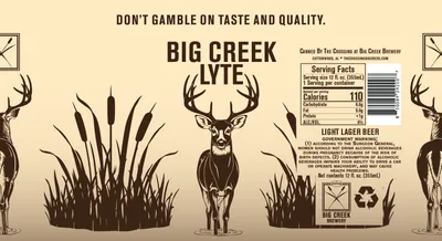 Big Creek Lyte label