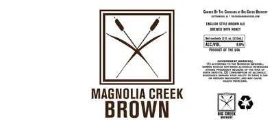 Magnolia Creek Brown label