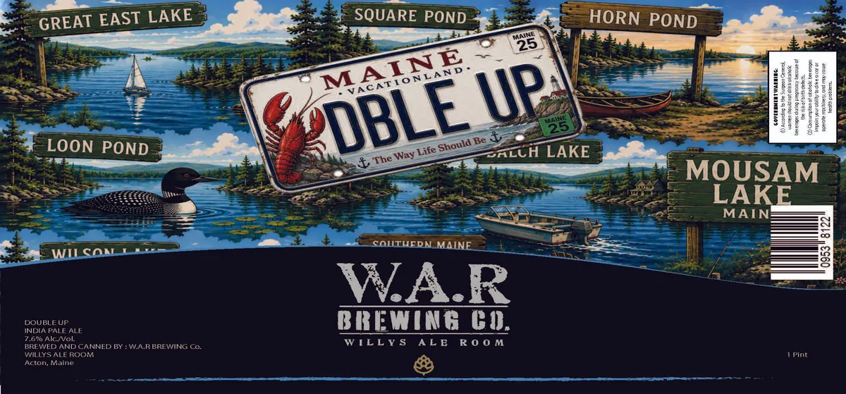 Double Up — full label as filed with TTB