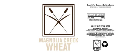 Magnolia Creek Wheat label